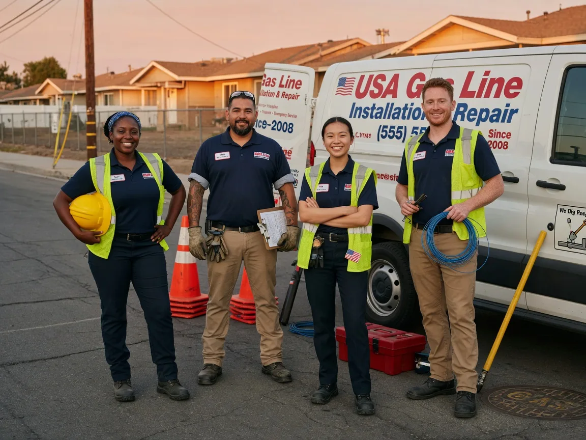 Gas Line Installation company in Virginia, IL